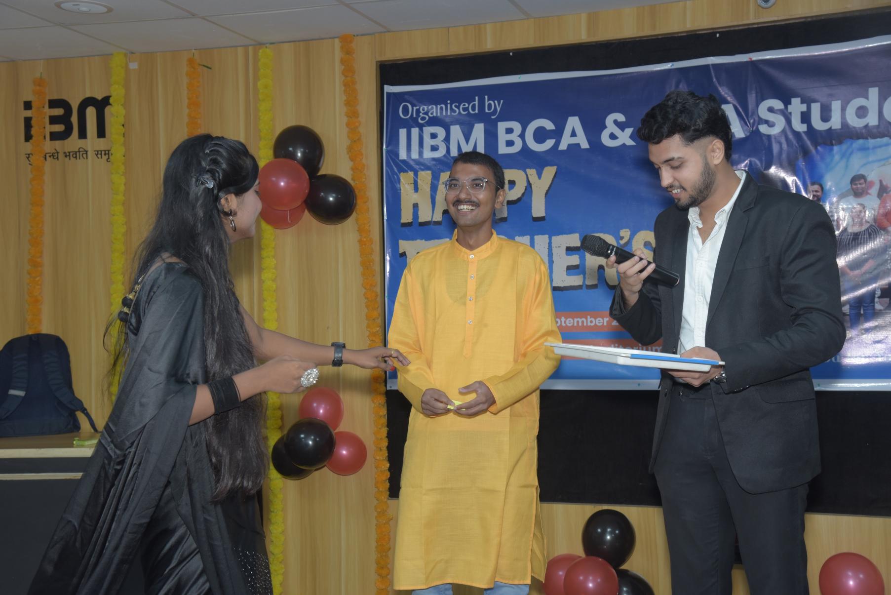 Teacher’s Day Celebration at IIBM – Honouring Educators with Joy and Gratitude